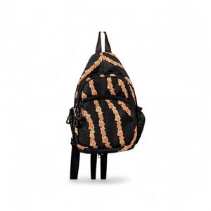 Women's Hawaiian Floral Design Crossbody/Backpack Bag